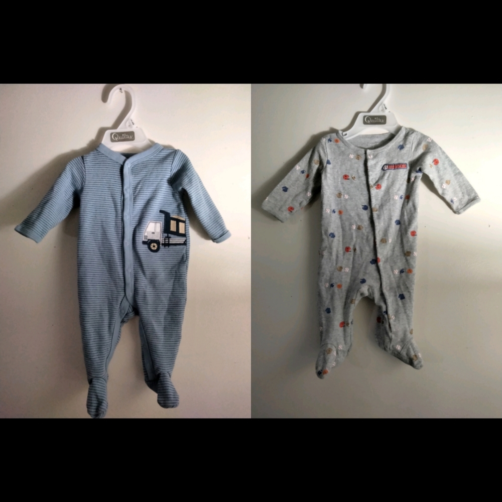 2 pack of 3 month footies